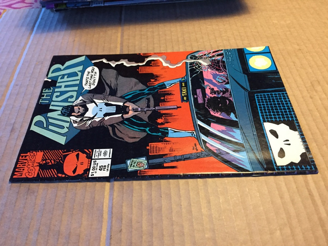 MARVEL THE PUNISHER 45/1991 HYVÄ