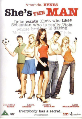 dvd, She's the Man [komedia]