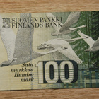 Suomen pankki 100 mk 1986 Sibelius - pikkukuva 1