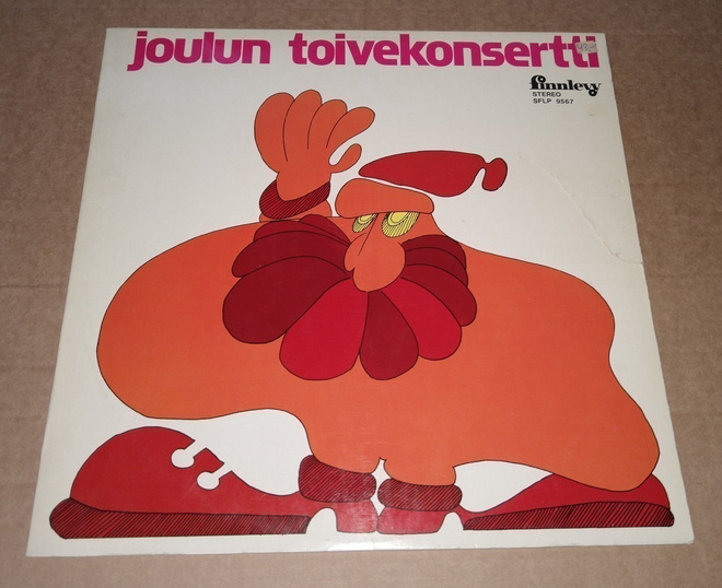 JOULUN TOIVEKONSERTTI LP FINNLEVY