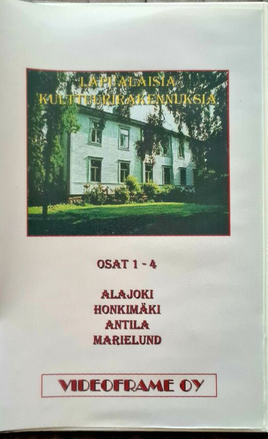 Lapuan kulttuurirakennuksia osat 1-4 – VHS (1997)