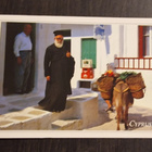 CYPRUS, KYPROS + 2 postimerkkiä + postileima, kulkenut pk. - pikkukuva 1