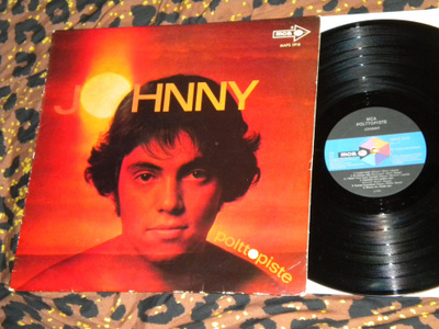 JOHNNY - Polttopiste - LP 1970 VG++