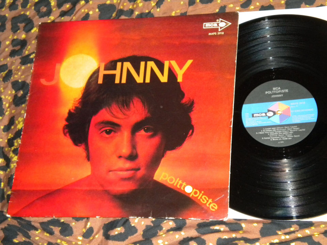 JOHNNY - Polttopiste - LP 1970 VG++