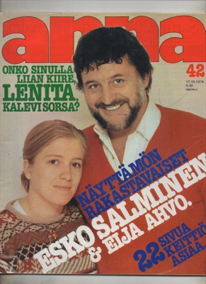 Anna n:o 42 1978 Juha & Minna. Esko & Aija. Kallisaikaiset