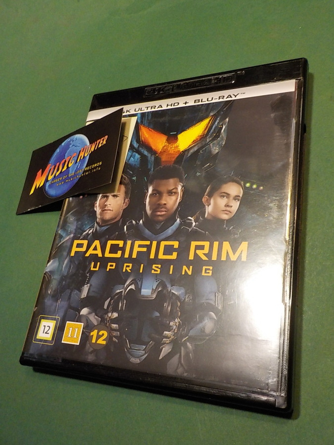 PACIFIC RIM UPRISING UUSI 4K ULTRA HD + BLU-RAY (W)
