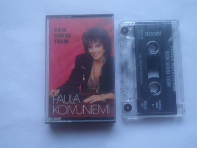 PAULA KOIVUNIEMI - SEN SIKSI TEIN c-kasetti ( Hyvä kunto )