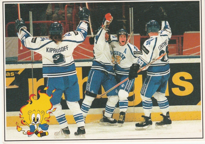 POSTIKORTTI  JÄÄKIEKON MM KILPAILUT 1997