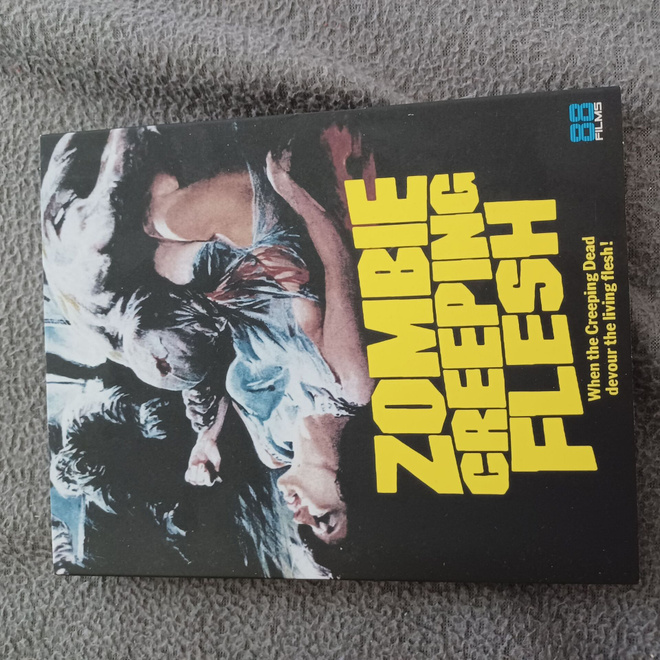 Zombie creeping flesh ( VIRUS ) blu-ray 88films limited