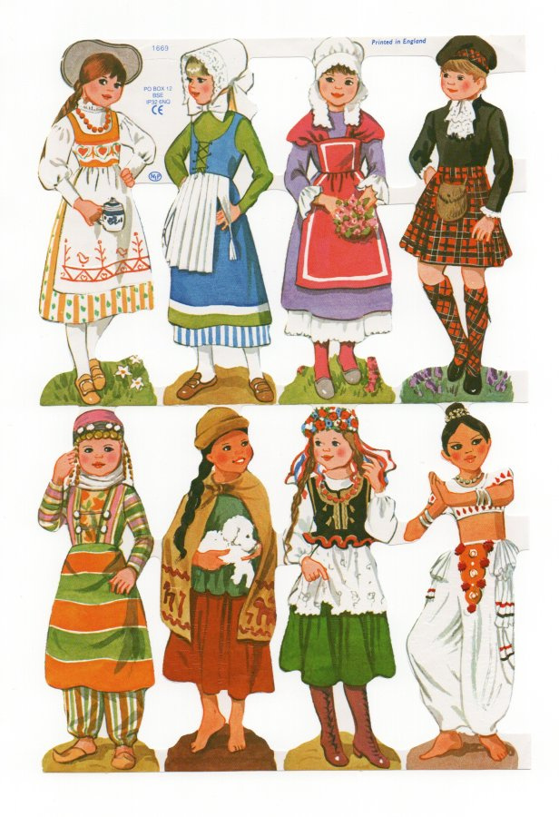 KIILTOKUVA "LAPSIA KANSALLISASUISSA" / MLP 1669