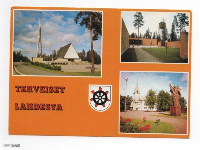LAHTI: kirkollisia rakennuksia (vaakuna)