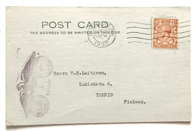  Englanti Lontoo - Tornio filatelia vaihtoa 1932