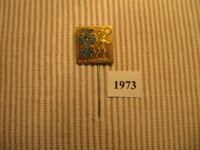 Vasaloppet rintamerkki 50:s hiihto 1973