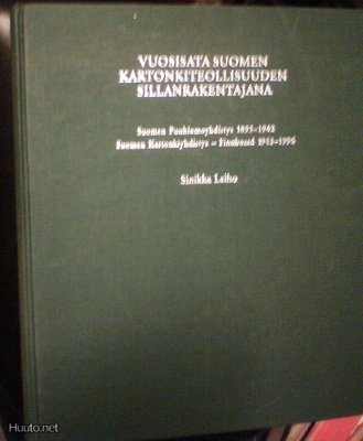 Vuosisata Suomen kartonkiteoll. sillanrakentajana (Sis.pk:t)