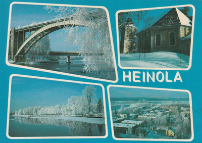 KIRKKOKORTTI - HEINOLAN KIRKKO - 1