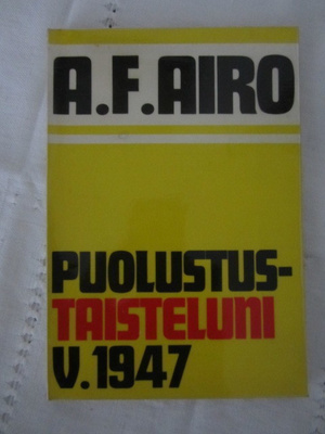 A.F. Airo / Puolustustaisteluni v. 1947