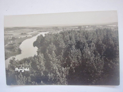 VANHA Postikortti Rajajoki 1920-l