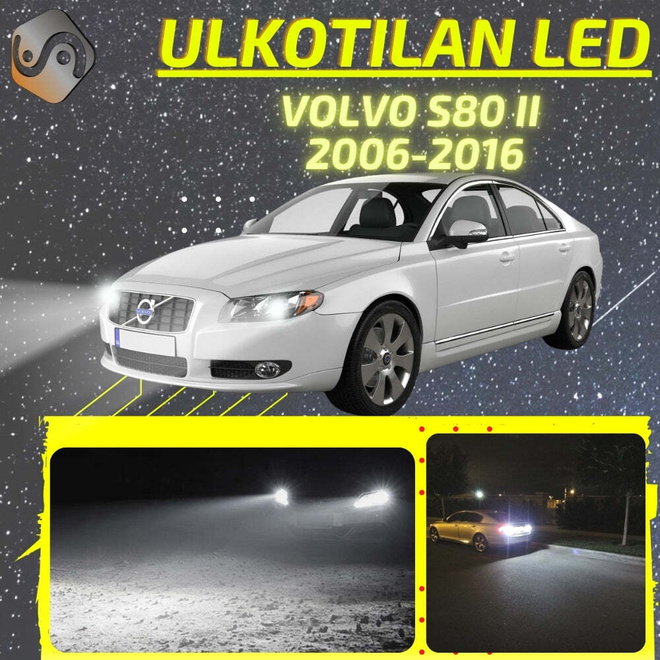 S80 II 2006-2016 Ulkoiset LED -valot