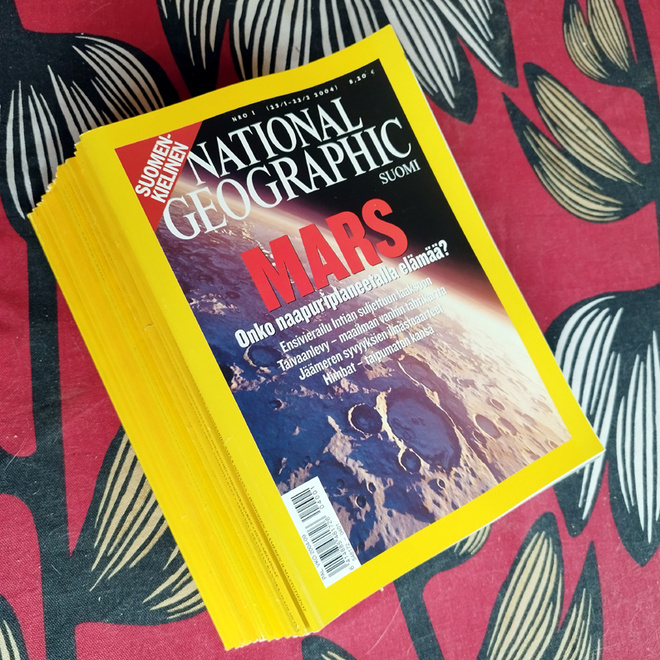 National Geographic Suomi 2004 vuosikerta (numerot 1-14)