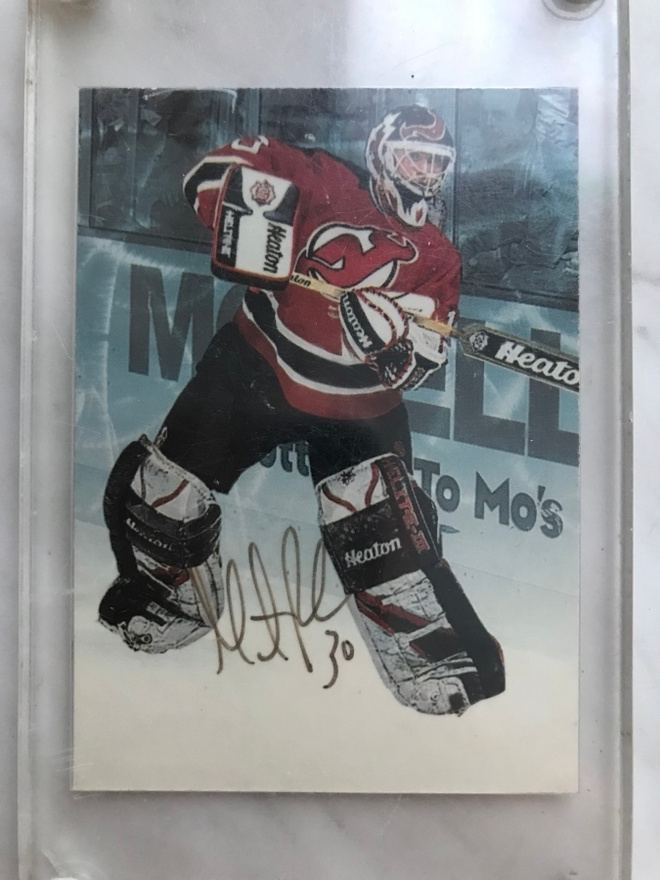 1995-96 Parkhurst Autograph Martin Brodeur /1500