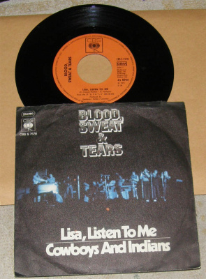 Blood Sweat & Tears - Lisa, listen to me - 7'' single