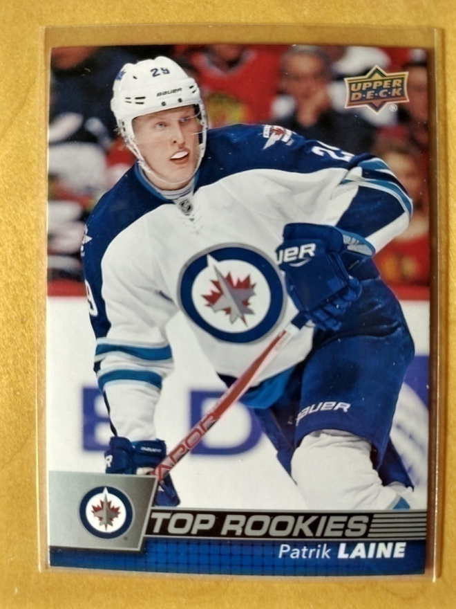 Patrik Laine UD Top Rookies jääkiekkokortti nro R-3