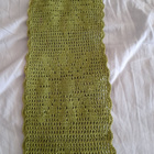 Vihreä virkattu liina 17x77cm - pikkukuva 1
