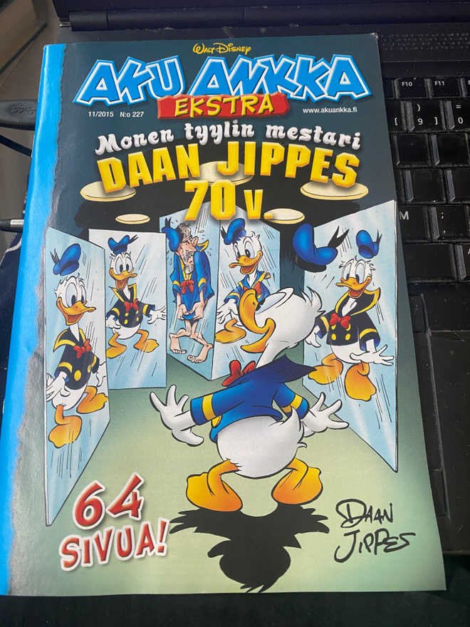Aku Ankka Ekstra 227 (11/2015) Daan Jippes