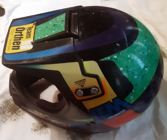 Lem Helmets Motocross-kypärä - Alkuperäinen - Iskemätön