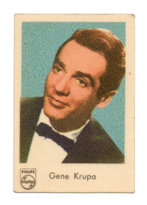 Purkkakuva GENE KRUPA Purukumikuva