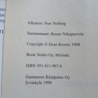 Dean Koontz - Ilman pelkoa (sid.) - pikkukuva 3