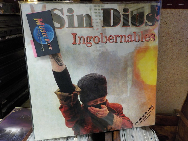 SIN DIOS - INGOBERNABLES M-/M- LP