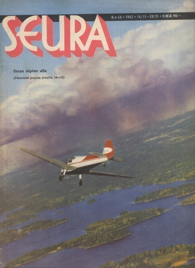 Seura n:o 46 1962 Ranskalaisia Filmitähtiä. Olavinlinna.