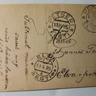 Lapsi ja monenkokoisia Pääsiäismunia, kukkia, p. 1925 - pikkukuva 2