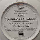 ' Valkoposkihanhia paraatissa' seinälautanen! - pikkukuva 3