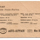 Purkkakuva Chymoa AUTO-KIPPARI n:o 29FIAT 1100 PININ_Farina - pikkukuva 2
