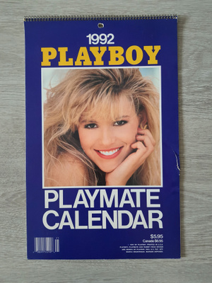 Playboy Playmate calendar 1992