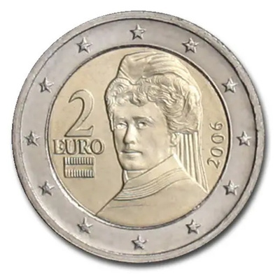 ** ITÄVALTA 2€ 2006 pillerissä **