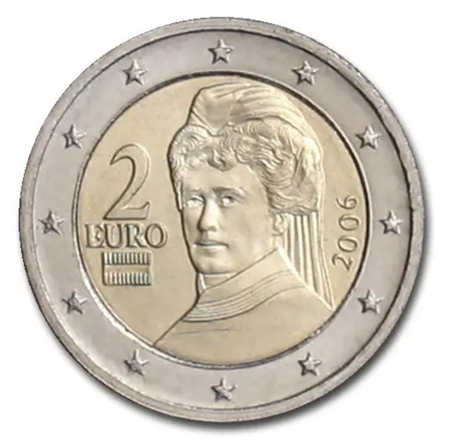 ** ITÄVALTA 2€ 2006 pillerissä **