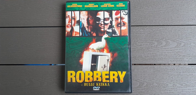 DVD: Robbery - Hullu Keikka (Alicia Silverstone, John Cleese