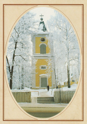 KIRKKOKORTTI - HEiNOLA KIRKON KELLOTAPULI - 2
