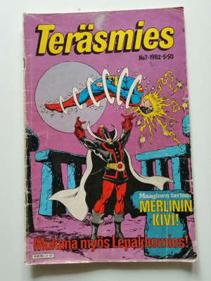 Teräsmies 1982/07: Merlinin kivi!