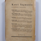 Katri Ingman : Hätääntyneet silmät - Romaani - pikkukuva 2