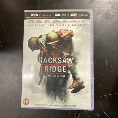 Hacksaw Ridge - aseeton sotilas DVD