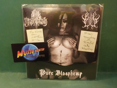 ANAL BLASPHEMY / PURE EVIL - PURE BLASPHEMY M-/M- 7" SPLIT