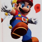 "Super Mario"-KULKEMATON POSTIKORTTI - pikkukuva 1