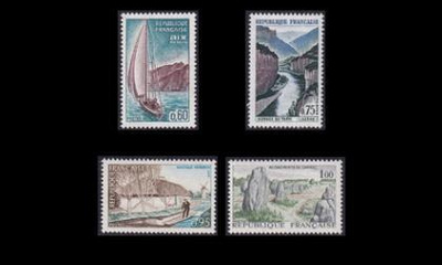 Ranska 1516-9 ** Maisemia (1965)