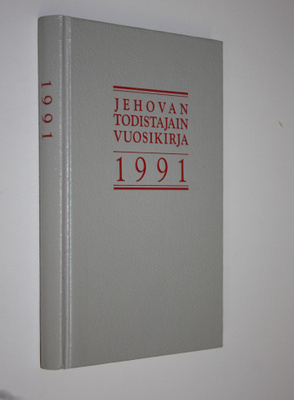 Jehovan todistajain vuosikirja 1991 : sisältää raportin p...