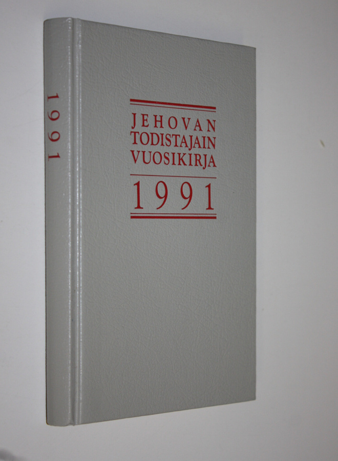 Jehovan todistajain vuosikirja 1991 : sisältää raportin p...