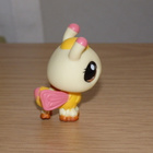 LITTLEST PET SHOP kelta-pinkki MEHILÄINEN, AMPIAINEN #1708 - pikkukuva 4